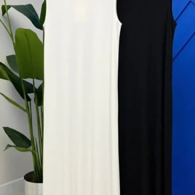 ست ۲ عددی زیرپیراهن زنانه آستین صفر پنبه‌ای Demoiselle