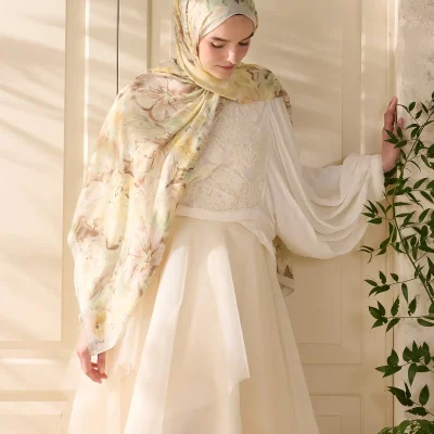 شال تریا Pure Flora با طرح رامی Fresh