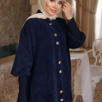 هیرکا آنگورا یموش با یقه ایستاده لاکیورت Imajbutik