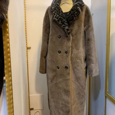 پالتو پلوش زنانه وارداتی سایز 40 تا 44 Boutique Sertac