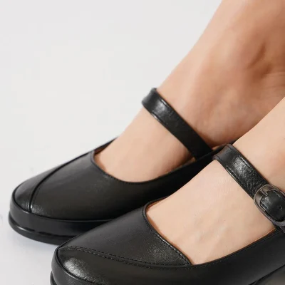 کفش زنانه لوفر چرم اصل مشکی 5K2CA35160