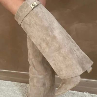چکمه کابوی چرمی ممتاز