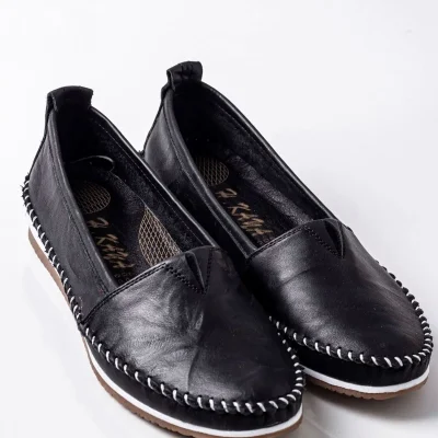 باروی (100%) چرم اصل زنانه راحت بابت مدل 1298 trendyol