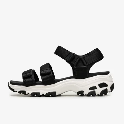 D'lİtes - FRESH CATCH زنانه صندل مشکی 31514 BLK Skechers