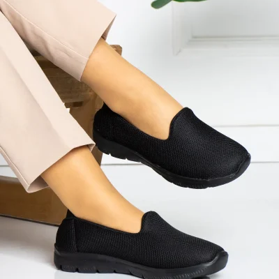 کفش بابت زنانه طبی مشکی Mervestore