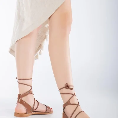صندل بودروم زنانه BAK Store قهوه‌ای