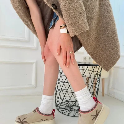 موکی بژ سویت بوت trendyol