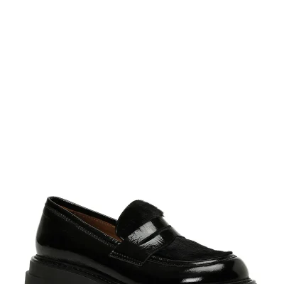 کفش لوففر زنانه Nine West قهوه‌ای