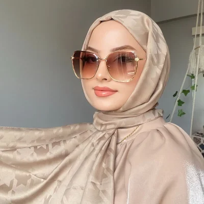 شال ابریشم ژاکارد ویزون با طرح کازایاگی MIS Ipek