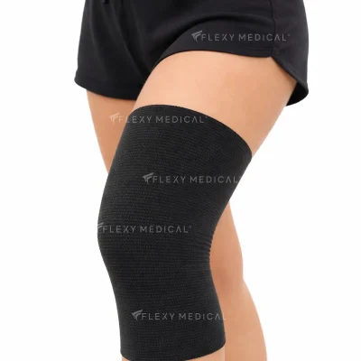زوج زانوبند پشمی ضخیم حرارتی برای آرتروز، درد زانو و مفاصل Flexy Medical