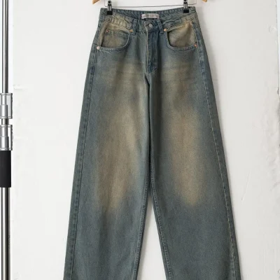 شلوار جین بگی وینتیج واش مدل Extra Baggy Jean Bol Kotolog