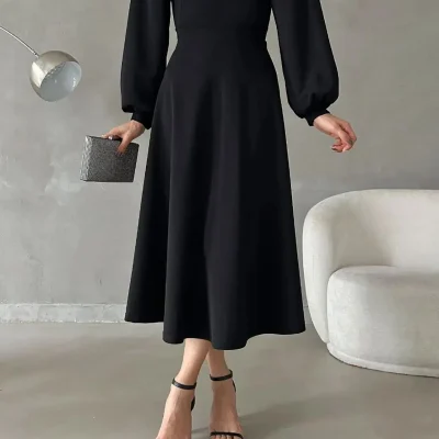 پیراهن زنانه مشکی Planet Prestige
