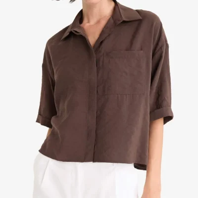 پیراهن آستین کوتاه مدل Loose Fit با پارچه مودال F9331AX25AU Defacto