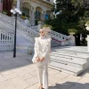 تاپ و تیشرت زنانه سفید Ssdesing