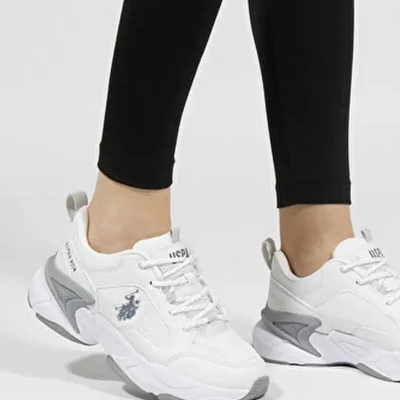 کفش اسپرت زنانه U.s Polo Assn. مدل Tracky سفید-سبز - Beyaz5pr