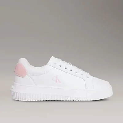 کفش زنانه اسنیکر Chunky Cupsole Runner - Beyaz-Pembe