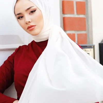 شال دوز شانتون ساده - اکرو