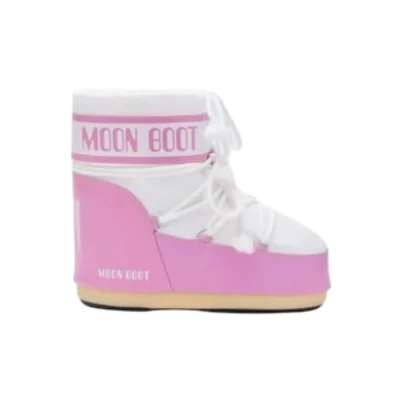 چکمه زمستانی MB ICON LOW NYLON - PINK/WHITE