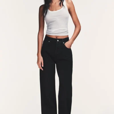 شلوار جین زنانه مدل T.PANT.PAQUETER zara