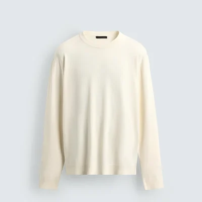 ژاکت بافتنی با نخ ویسکوز مخلوط zara