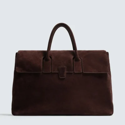 کیف دستی چرمی با ظاهر جیر zara