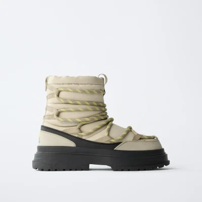 بوت چرمی طبیعی Z3O مدل BOTA zara