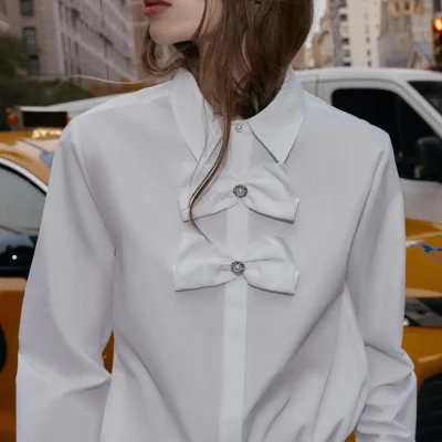 بلوز کامبری زنانه مدل BCAMISA zara