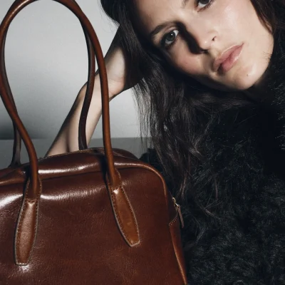 کیف بولینگ چرمی zara