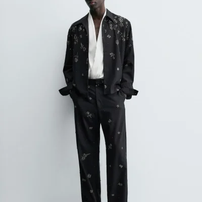 پیراهن مردانه کلاسیک فلامینگو zara