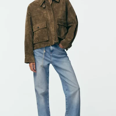 بمپر چرمی ۱۰۰٪ zara