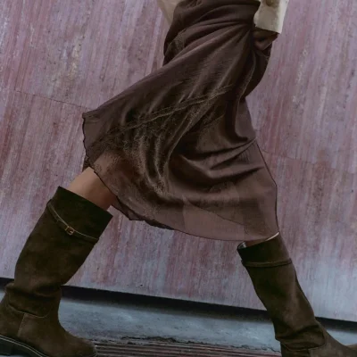 چکمه بوت زنانه Z1B:BOTA - مدل کلاسیک zara