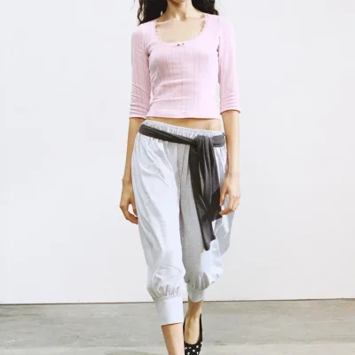 شلوار لگینگ زنانه کتان - مدل C.PTON-LEGGING zara