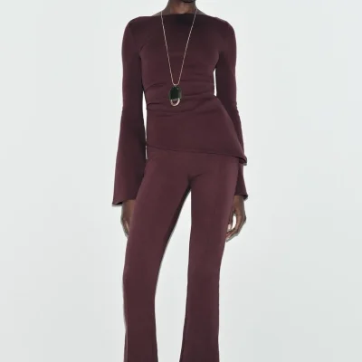 ست سوتین و شورت فانتزی توری زنانه zara