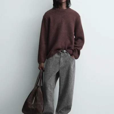 تیشرت جرسی مردانه - F. Jersey zara
