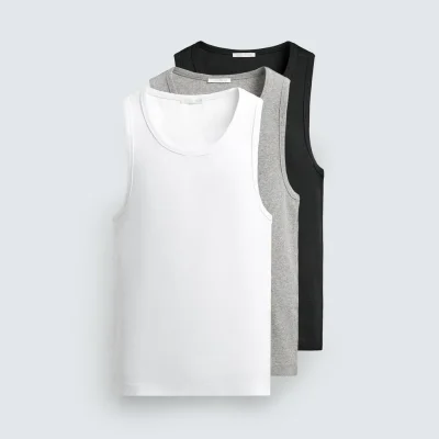 تیشرت مردانه باریک با یقه گرد - مدل B. Camiseta zara