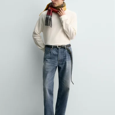 تیشرت مردانه آستین بلند مدل Camiseta M/L zara