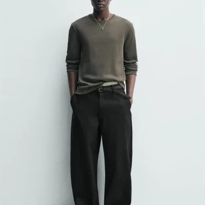 تیشرت مردانه آستین کوتاه مدل M/L zara