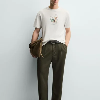 تیشرت مردانه F. Camiseta zara