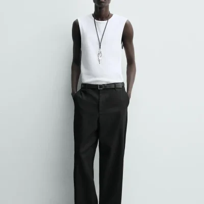 تیشرت بافتنی مردانه B. Camiseta zara