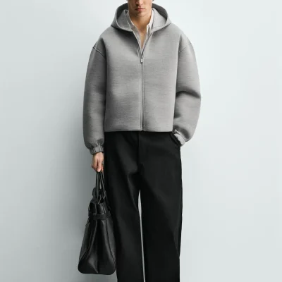 هودی فیوژن مردانه مدل F. Sudadera zara