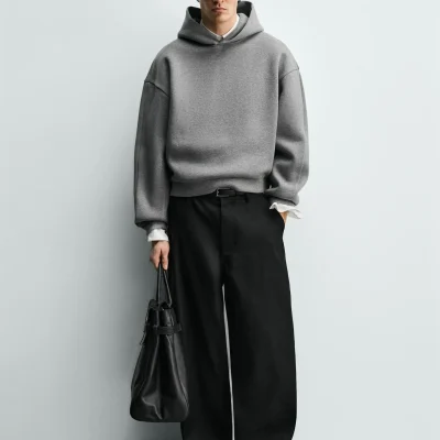 هودی مردانه فانتزی مدل F. Sudadera zara