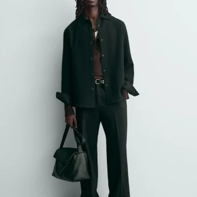 پیراهن مردانه سوپره‌میزا مدل Sobrecamisa zara