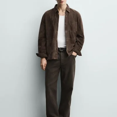 پیراهن کتان سوپره دورس مردانه zara