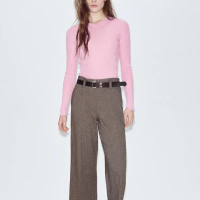 شلوار جذب زنانه بافت سوئد zara