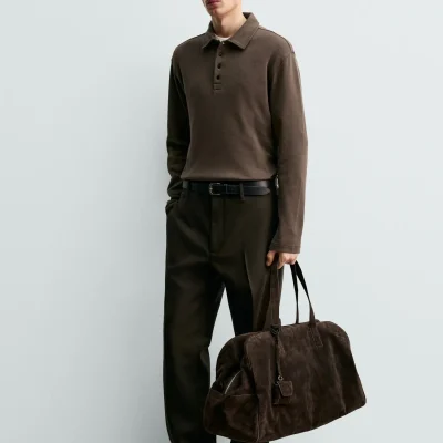 پولو شرت مردانه مدل M/L با پارچه پنبه ای ممتاز zara
