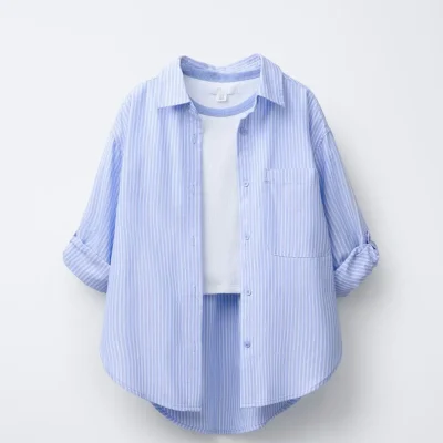 بلوز دخترانه طرح دار - NIÑA-CAMISA zara