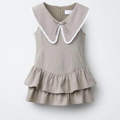لباس کودکانه دخترانه - مدل NIÑA-VESTIDO با پارچه نرم و باکیفیت zara