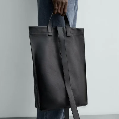 کوله‌پشتی چرمی ZARA ORIGINS