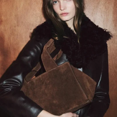 کیف دستی زنانه چرم طبیعی مدل Premium zara