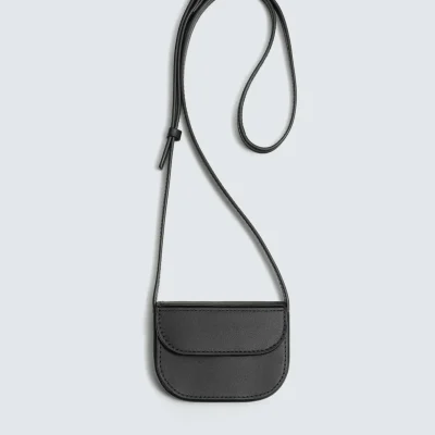 کیف پول چرمی مردانه با دوخت دستی zara